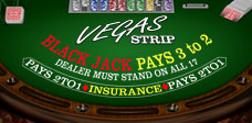 Vegas Strip Blackjack Game
