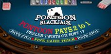 Pontoon Blackjack <br>High Limit Game