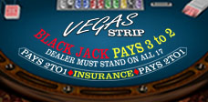Vegas Strip Blackjack <br>High Limit Game