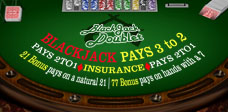 Doublet Blackjack Game