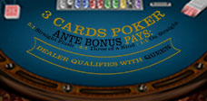 3 Cards Poker</br>High Limit Game