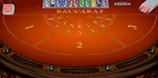 Baccarat Low Stakes Game