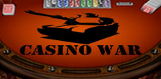 Casino War Low Stakes Game