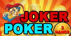 Joker Poker 3 hands Game